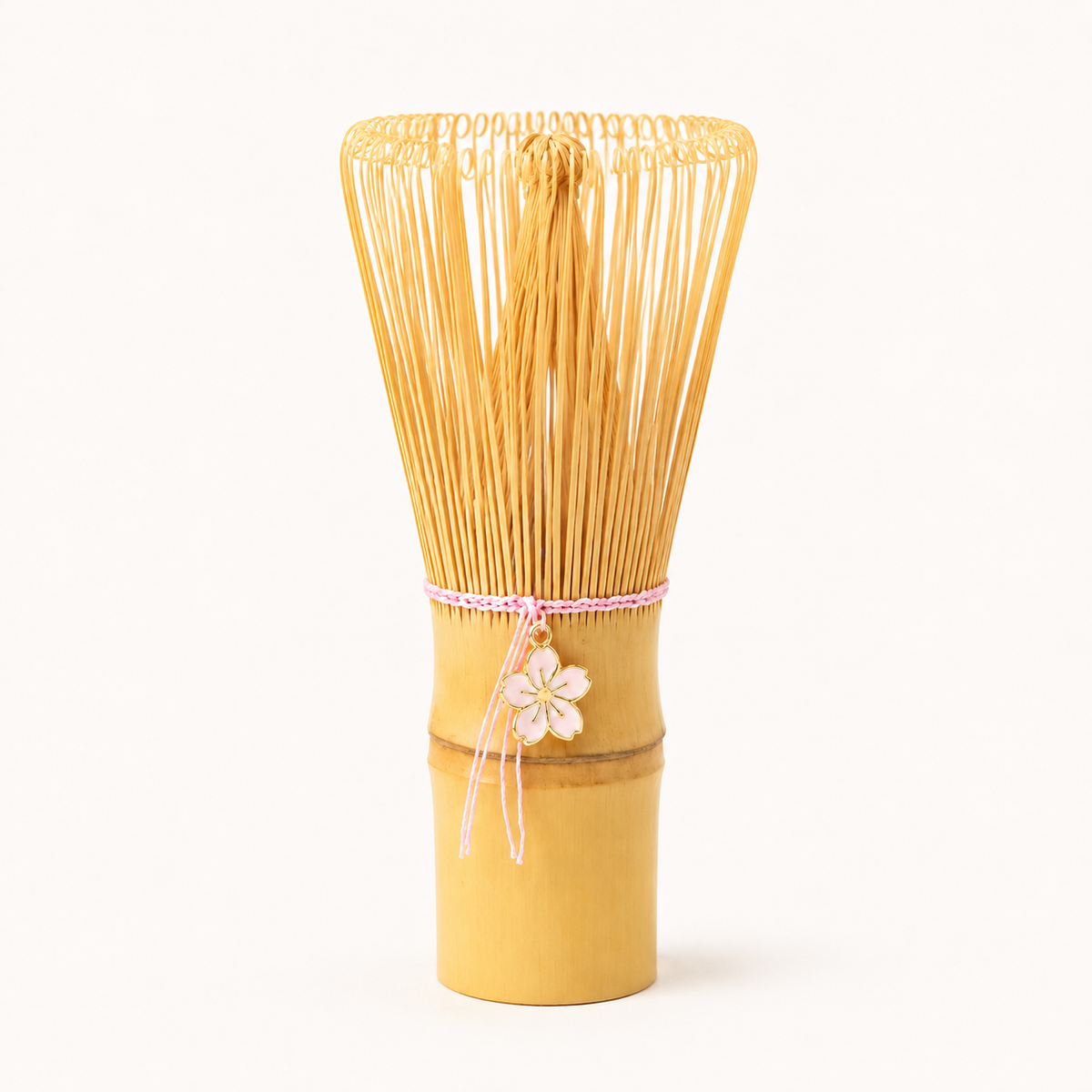 Sakura Charm Bamboo Matcha Whisk (Chasen)