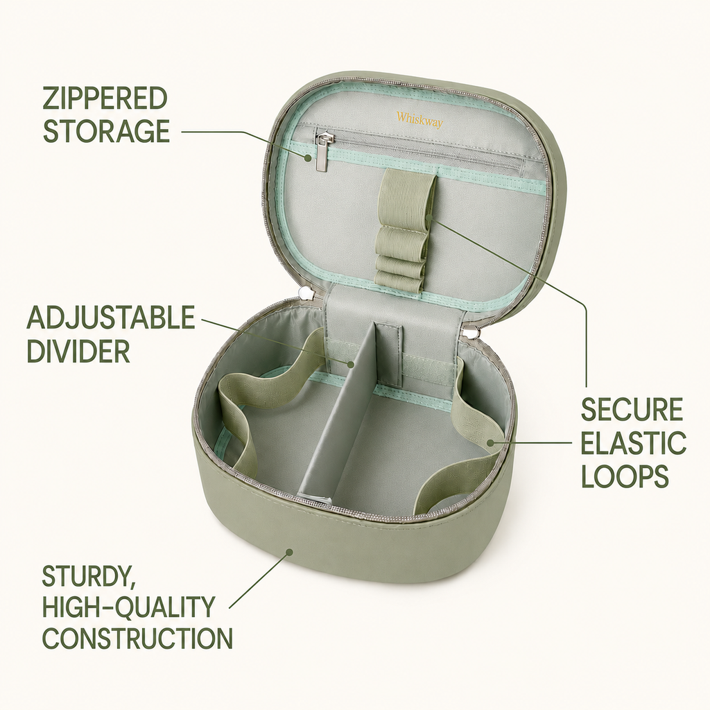 Whiskway Matcha Travel Case