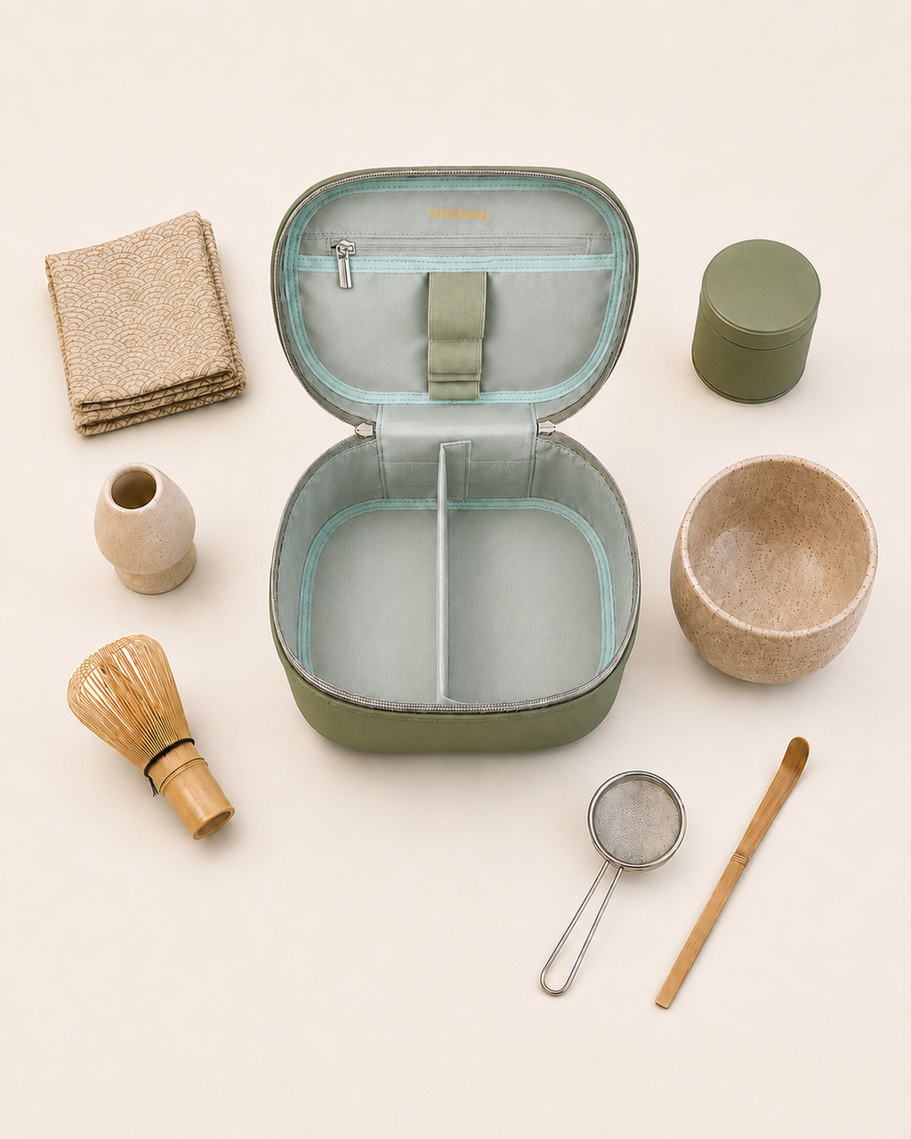 Whiskway Matcha Travel Case