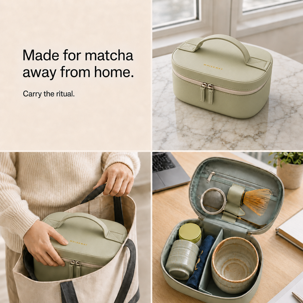 Whiskway Matcha Travel Case