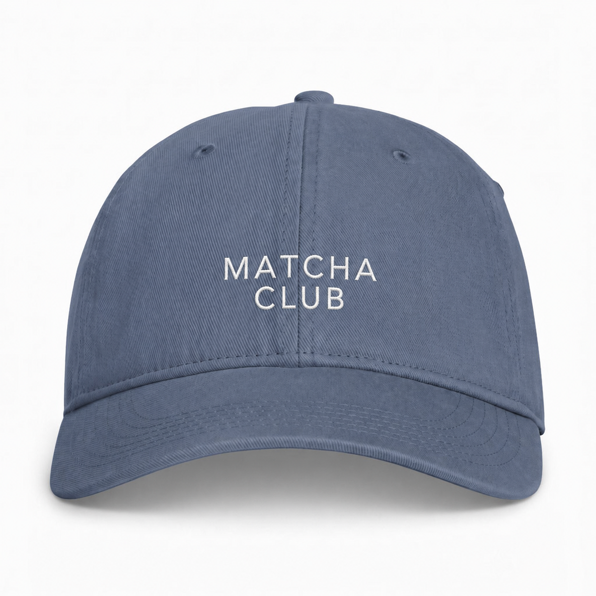 "Matcha Club" Embroidered Cap